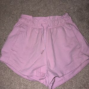 Lululemon Inner Glow High-Rise Short 3", Vista Pink, Size 4